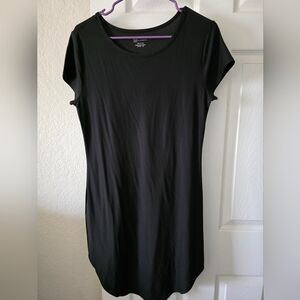 No Boundaries Elegant Black Mini Dress